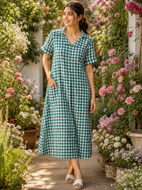 Cordcoller frock