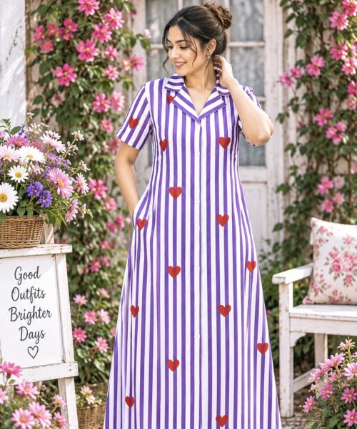 Full button frock