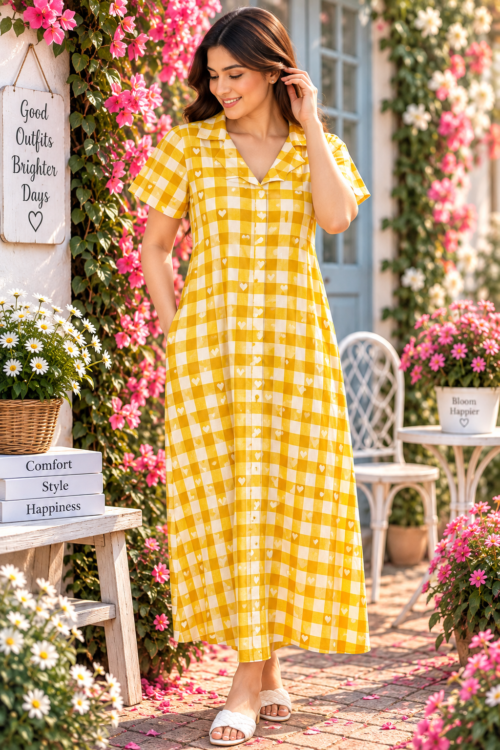 Coat coller frock