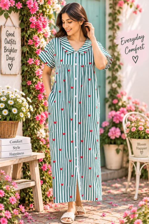 Full buttonfrock