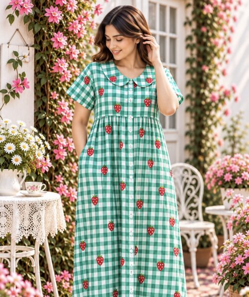 Full button frock