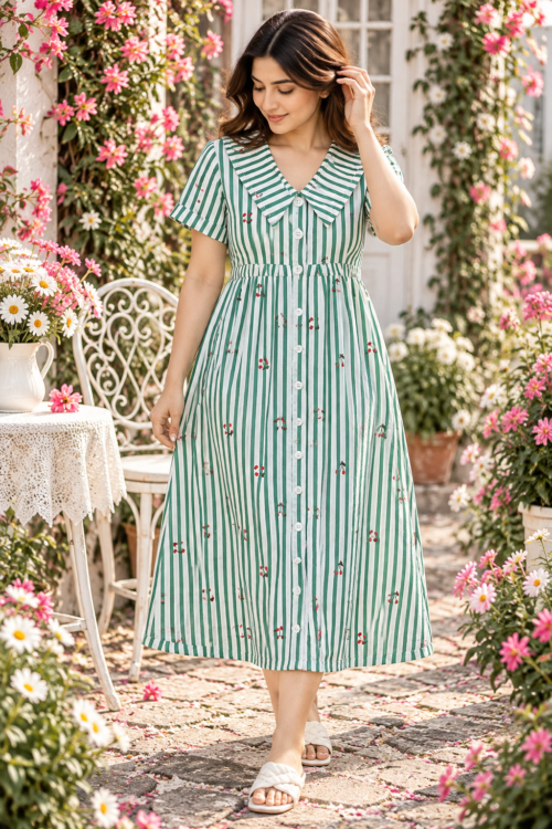 Fullbutton frock