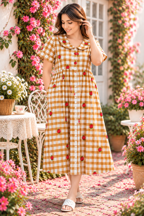 Fullbutton frock